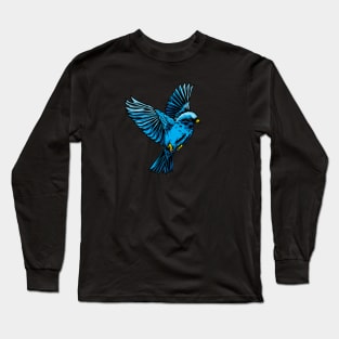 Blue Bird Long Sleeve T-Shirt